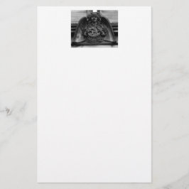 Papel de carta del ángel escocés de la Catedral de