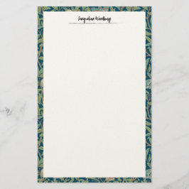 Papel de carta "Pájaro y granada" de William Morri