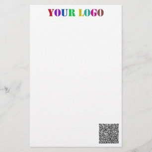 Papel de carta personalizado con logotipo de su em
