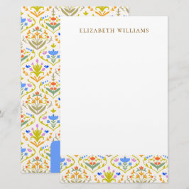 Papel de carta personalizado del jardín alegre bot