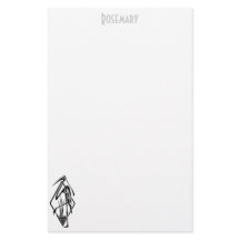 Papel de carta personalizado gallo Art Deco