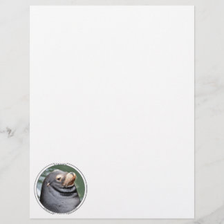 Papel de carta Sello de desaprobación 8.5x11