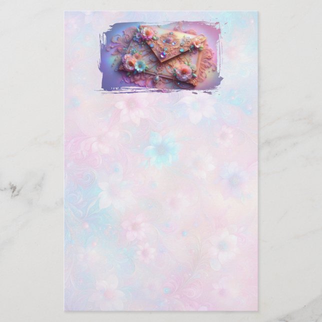 Papel de carta sobre de ensueño (Anverso)