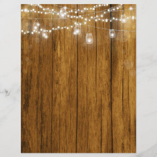 Papel de cartón de hojas de grano de madera