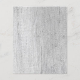 Papel de cartón de hojas de grano de madera blanca