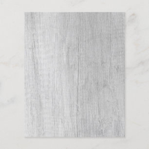 Papel de cartón de hojas de grano de madera blanca