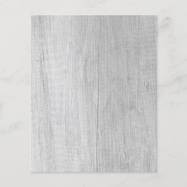 Papel de cartón de hojas de grano de madera blanca (Anverso)