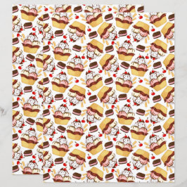 Papel de cartón de hojas de hielo