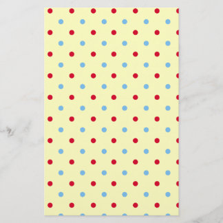 Papel de cartón de puntos de polka coloridos