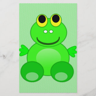 Papel de cartón de rana