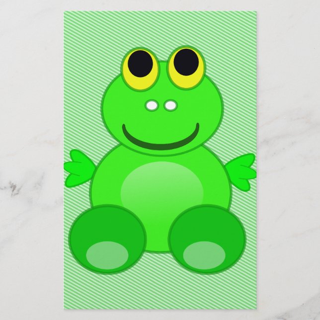 Papel de cartón de rana (Anverso)