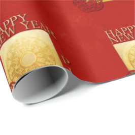 Papel de cerdo Zodiac Año Chino 2019 Envuelto P