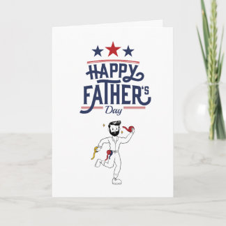 Papel de Cinta Adhesiva Papá - Tarjeta del Día del