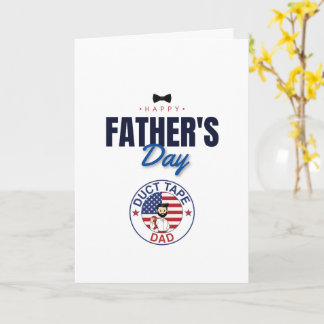 Papel de Cinta Adhesiva Papá - Tarjeta del Día del