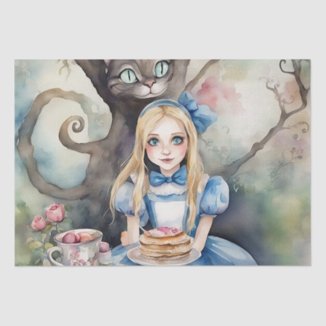 Papel de color de agua de maravilla (Anverso)