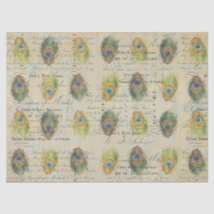 Papel de Complimentry Decoupage de las Ephemeras