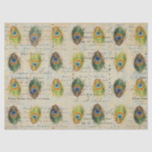 Papel de Complimentry Decoupage de las Ephemeras