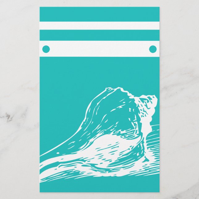 Papel de cuadernillo de conchas (Anverso)