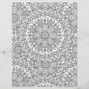 Papel de cuadernillo de cuadernillo de la página d