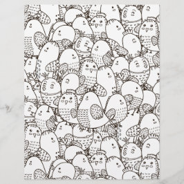 Papel de cuadernillo de cuadernillo para la página