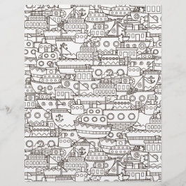 Papel de cuadernillo de cuaderno ocupado de página