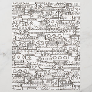 Papel de cuadernillo de cuaderno ocupado de página