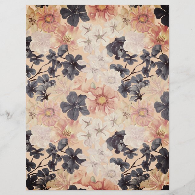 Papel de cuadernillo de hojas de cálculo de color  (Anverso)