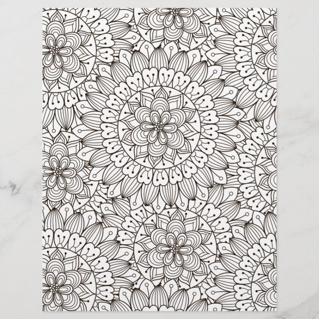 Papel de cuadernillo de hojas de color resumen (Anverso)