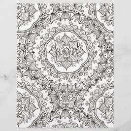 Papel de cuadernillo de hojas de colores