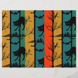 Papel de cuadernillo para Fiestas de gatos de Hall