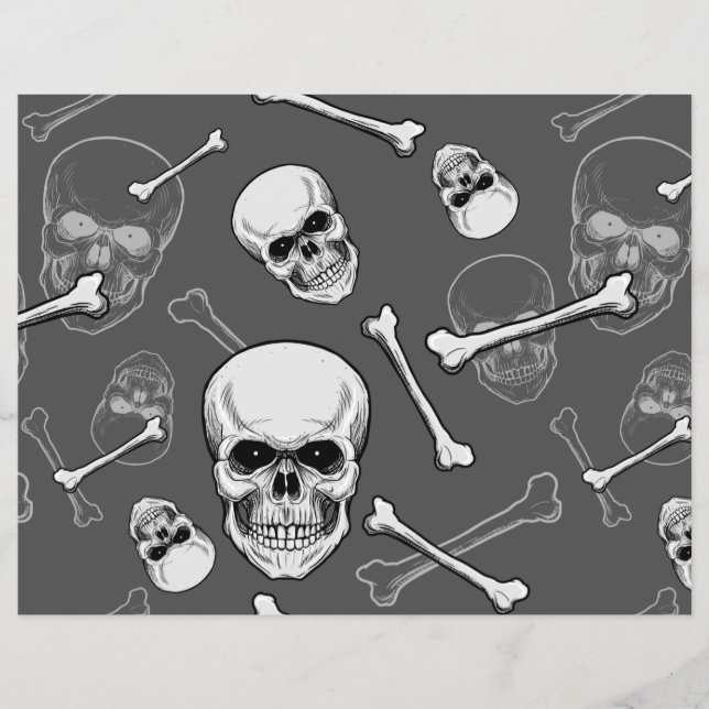 Papel de cuadernillo y cuadernillo de huesos de cr (Frente)