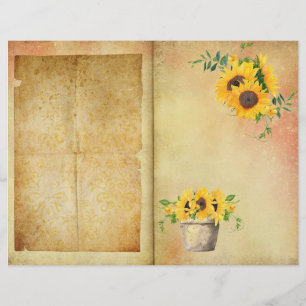 Papel de cuaderno de notas de la página del diario