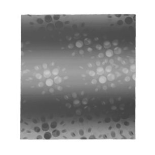 Papel de cuaderno de puntos blanco, negro, gris