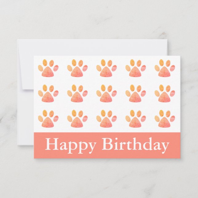 Papel de cumpleaños feliz (Anverso)
