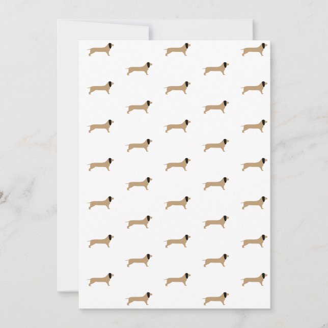 Papel de Dachshund (Anverso)