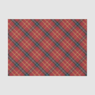 Papel de debate clásico de Navidades de placas roj