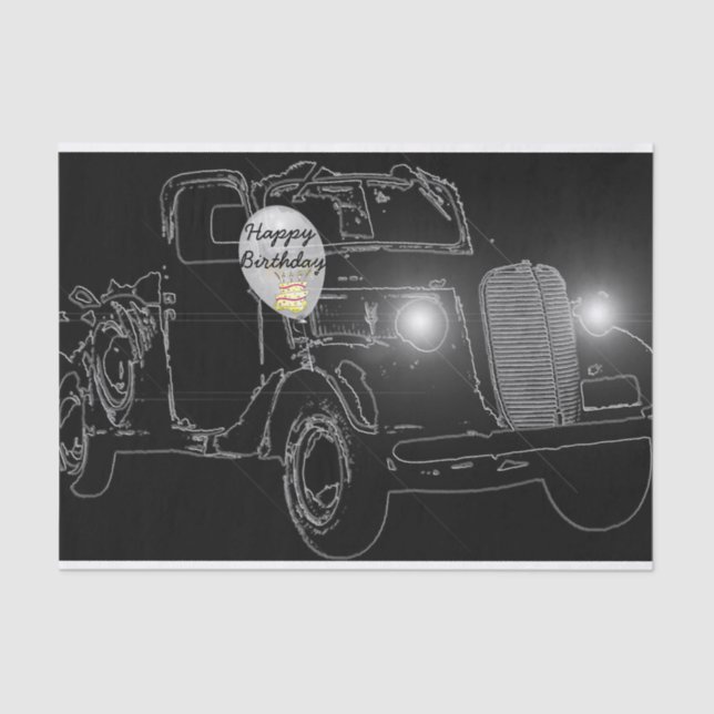 Papel de debate de cumpleaños feliz (Anverso)