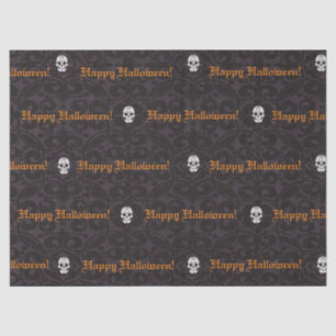 Papel de debate de Halloween Happy Skulls