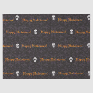 Papel de debate de Halloween Happy Skulls