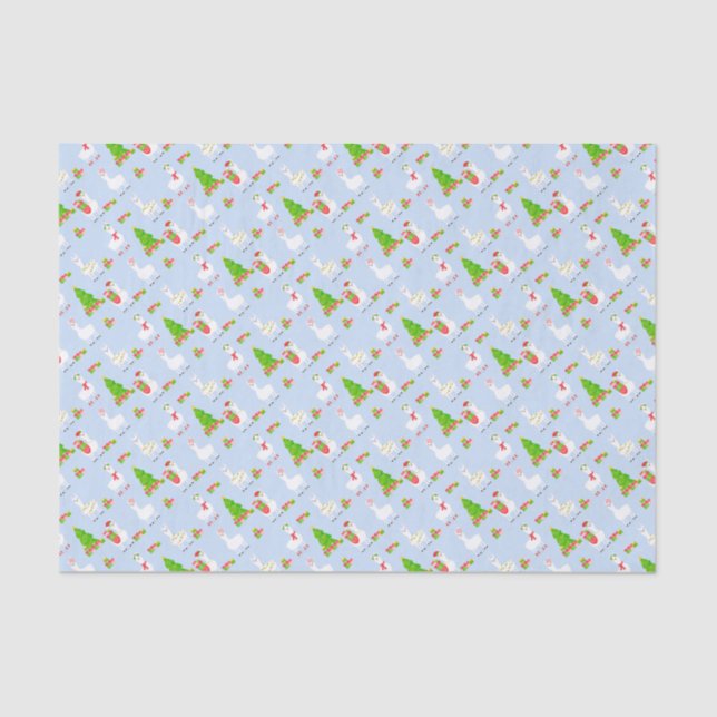 Papel de debate de Navidades de Llama festiva (Anverso)