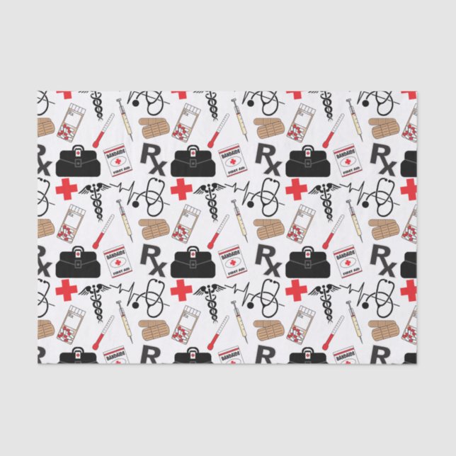 Papel de debate de salud médica (Anverso)