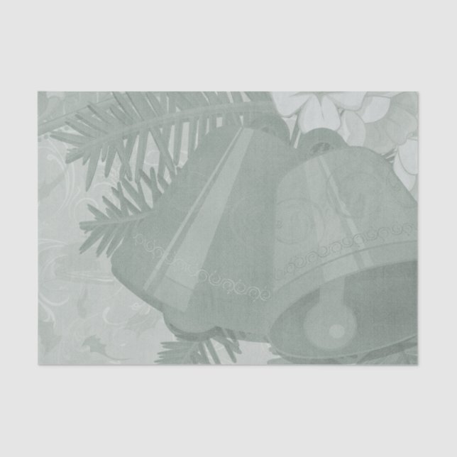 Papel de debate decorativo para los Navidades verd (Anverso)