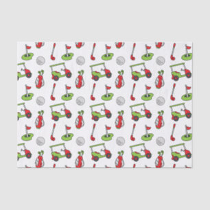 Papel de debate para Navidades de golf de Cuadros