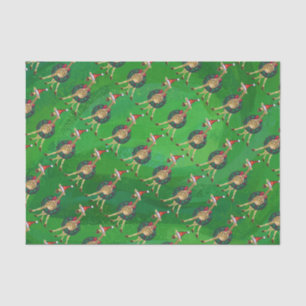 Papel de debate para Navidades de jirafa