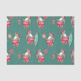 Papel de debate para Navidades de vacaciones tropi