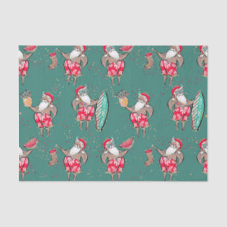 Papel de debate para Navidades de vacaciones tropi