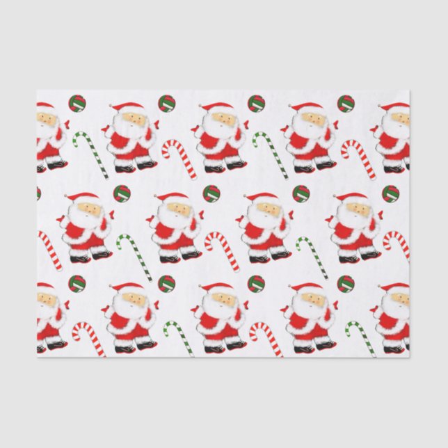 Papel de debate para Navidades de voleibol (Anverso)