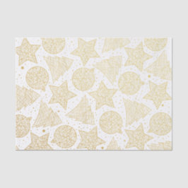 Papel de debate sobre el patrón de Navidades dorad