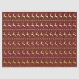 Papel de debate sobre Navidades de renos rojos y d