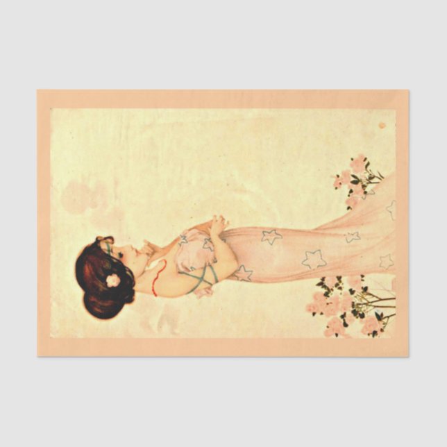 Papel de desahucio 10"x15" - Raphael Kirchner 7 (Anverso)
